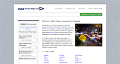 Desktop Screenshot of duiarresthelp.com
